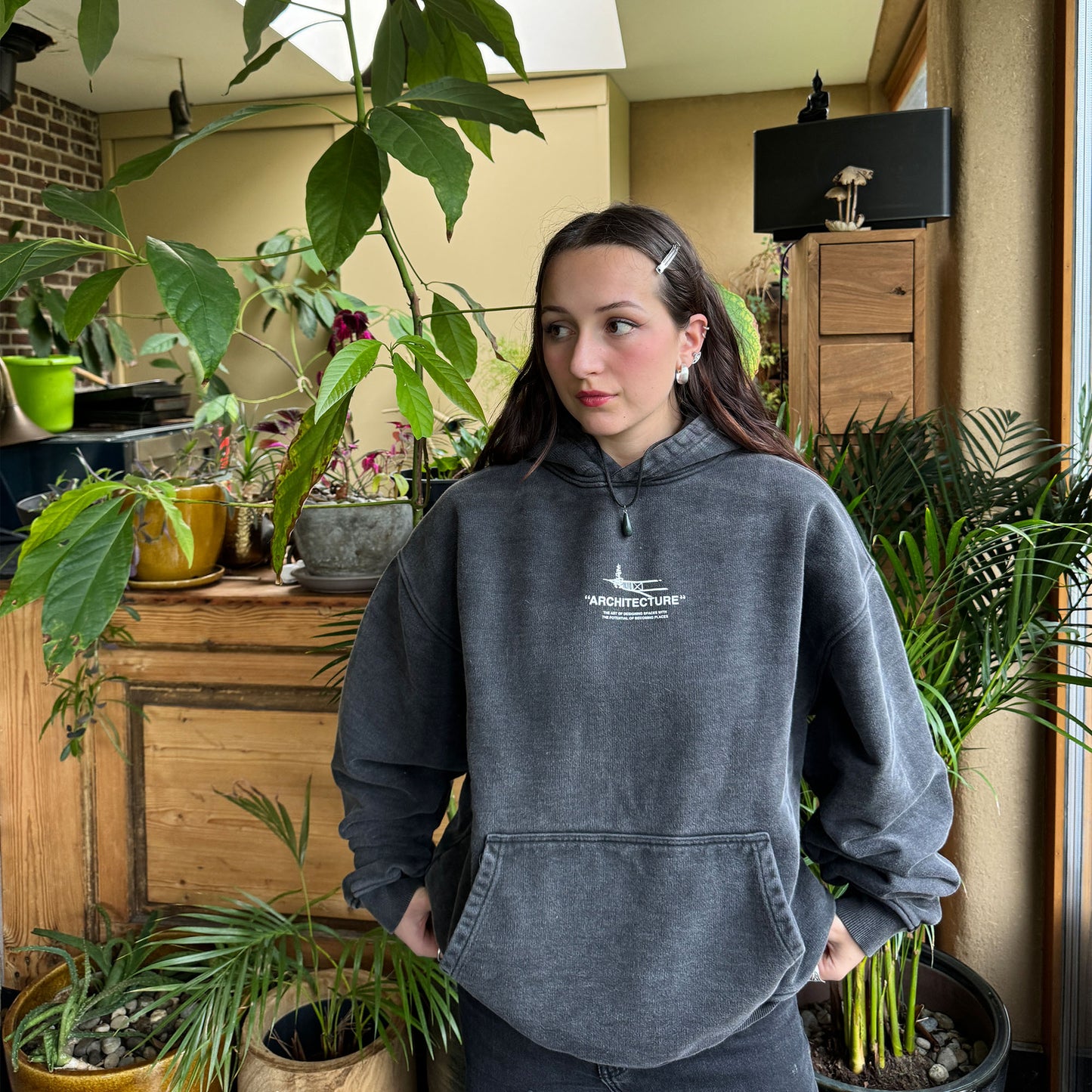 The Architecture Hoodie - Black